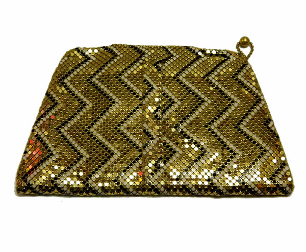 Whiting and Davis mesh handbag