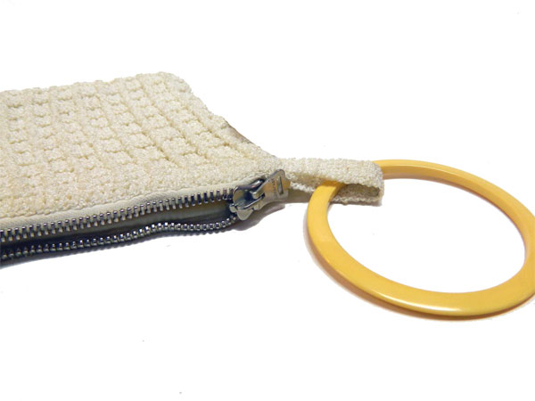 vintage 1930's crochet handbag
