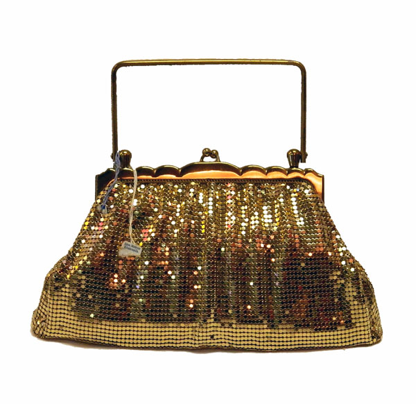 Vintage Whiting and Davis mesh handbag