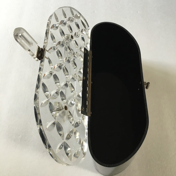 1950's lucite purse