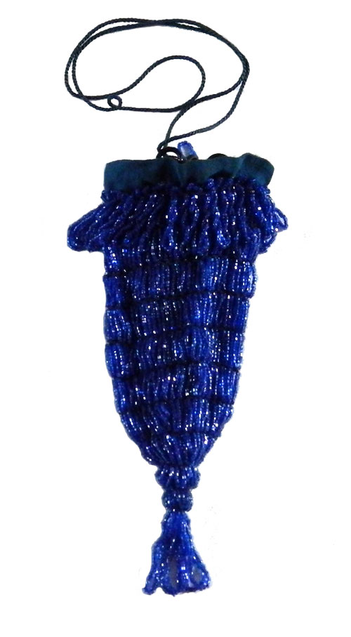 Victorian beaded handbag