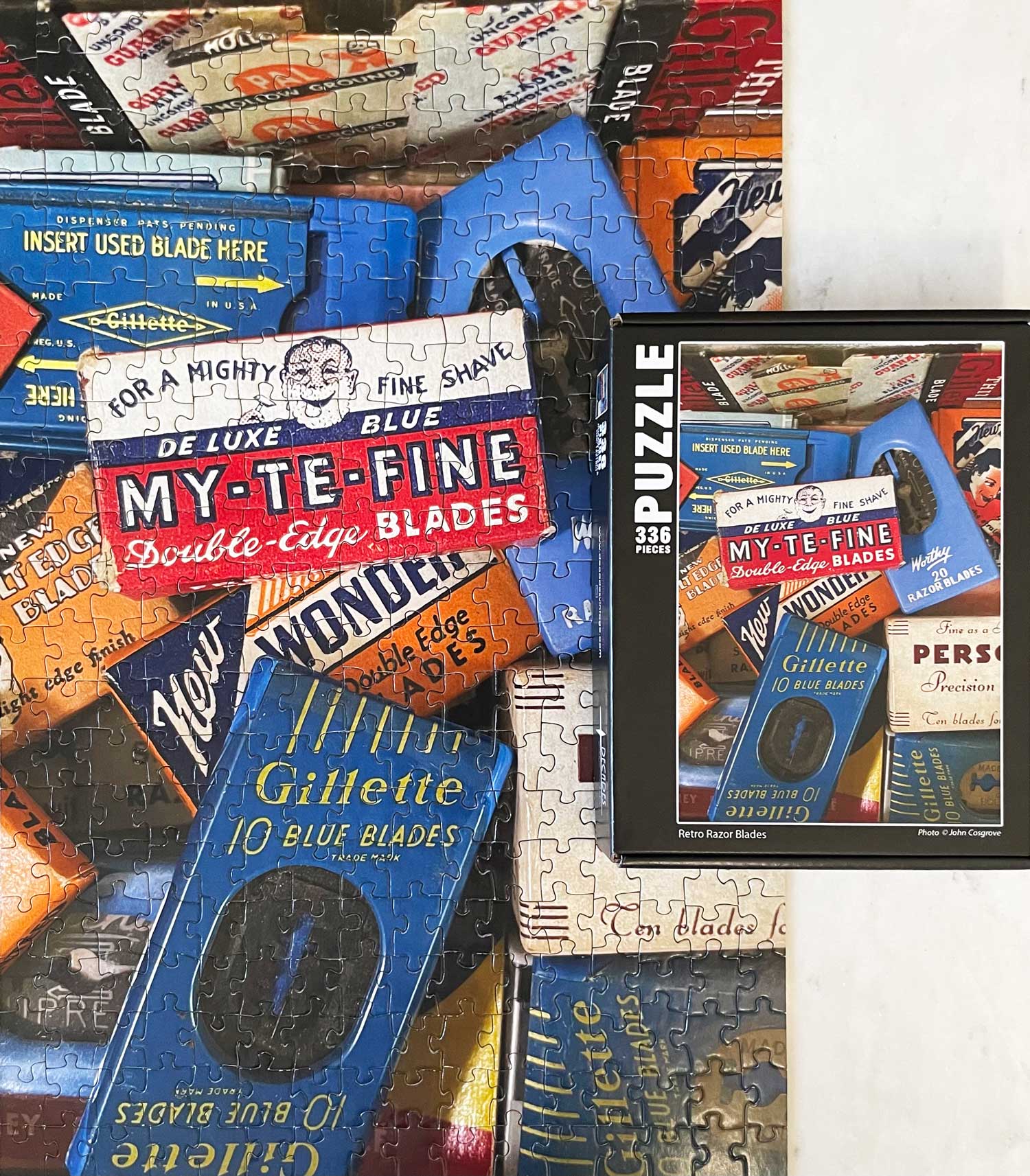 Vintage Razors Jigsaw Puzzle