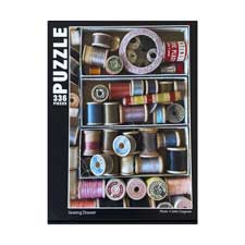 Vintage sewing notions puzzle