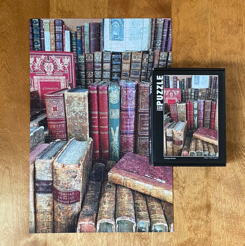 Antique books puzzle