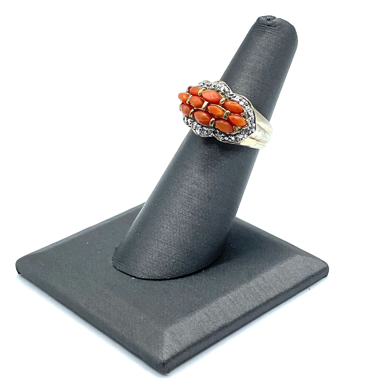 Vintage coral ring
