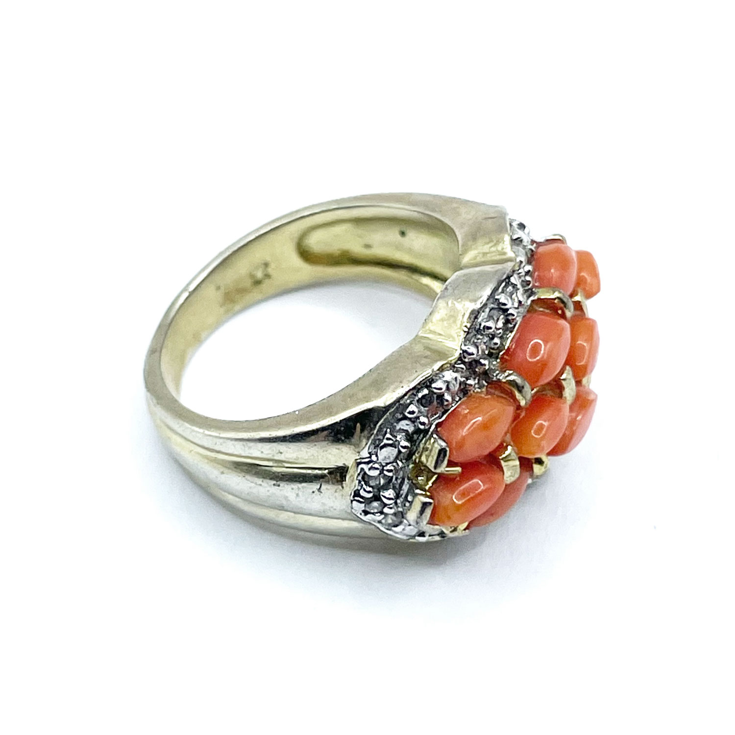 Vintage coral ring