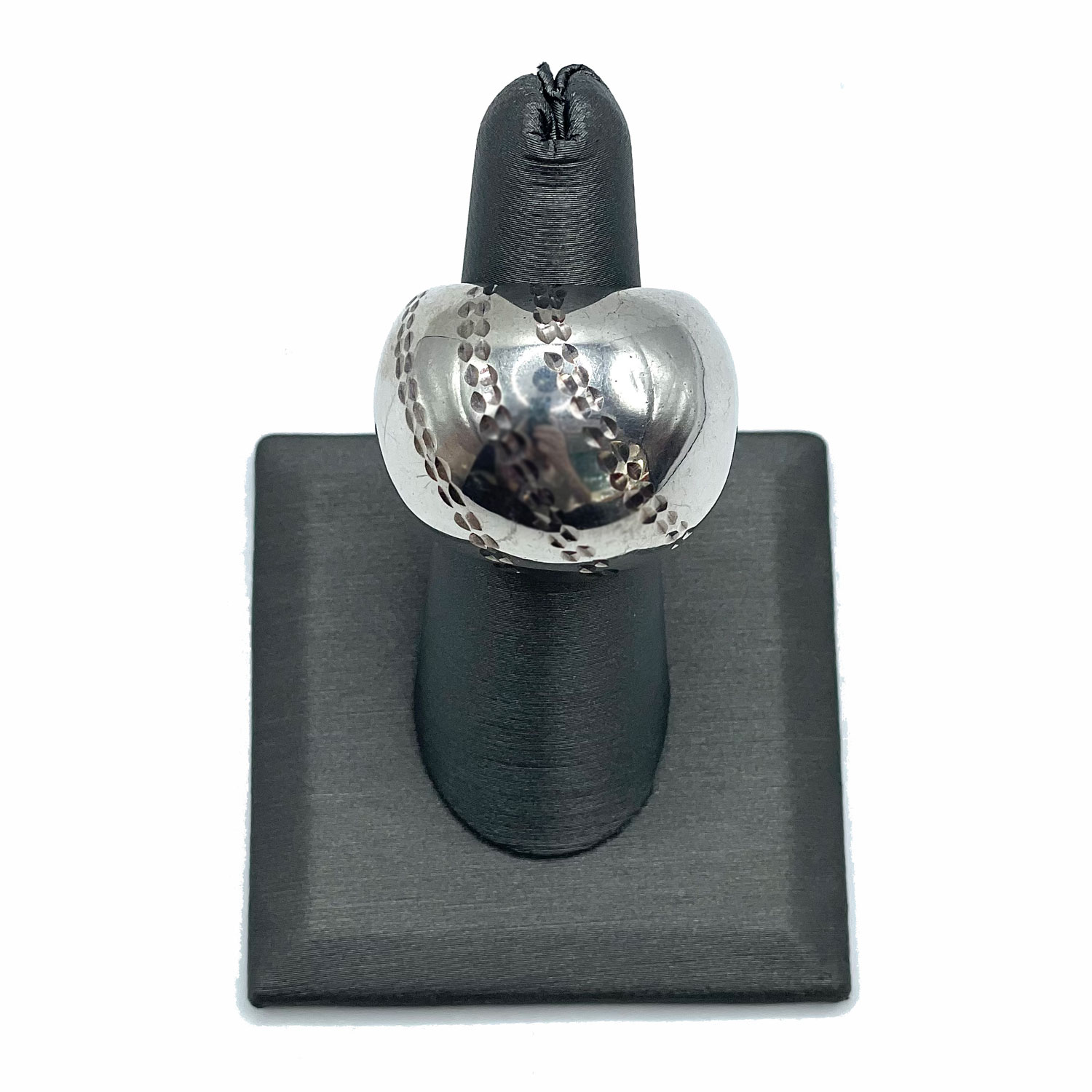 sterling dome ring