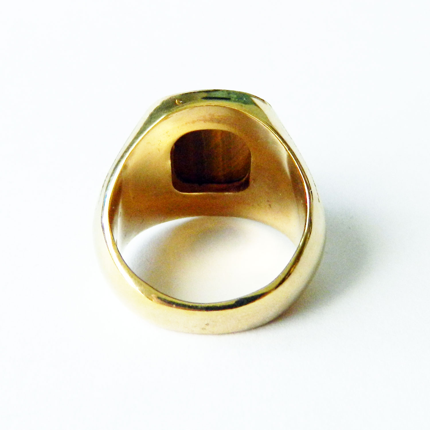 Sarah Coventry tiger eye ring