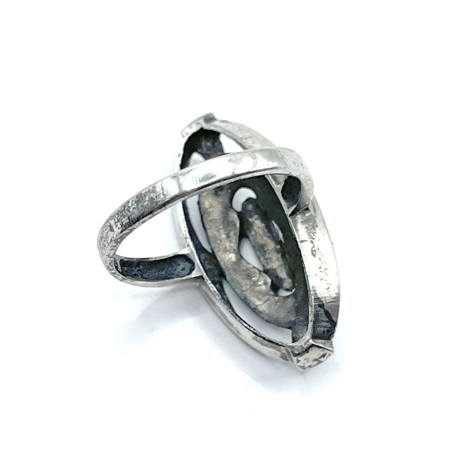 Sterling silver marcasite ring