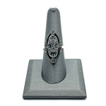 sterling silver marcasite ring