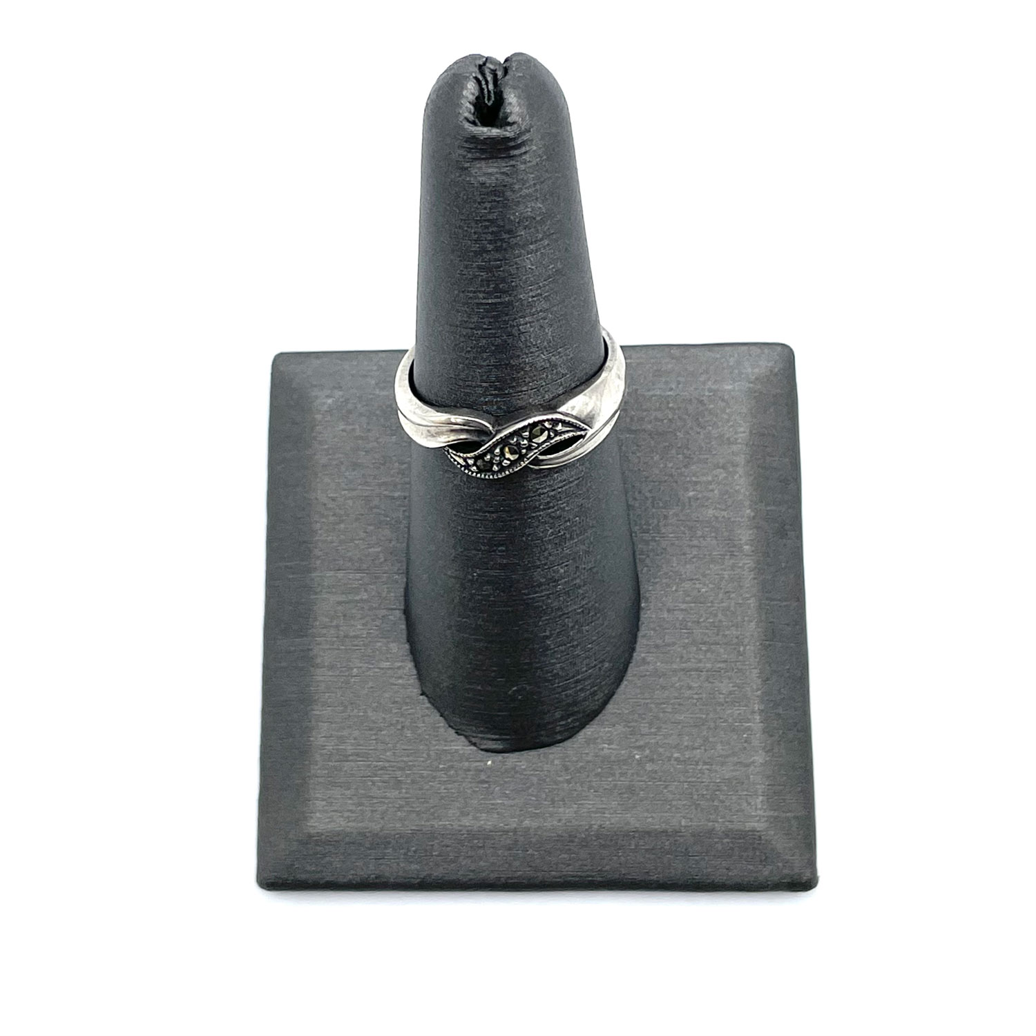 Sterling silver marcasite ring