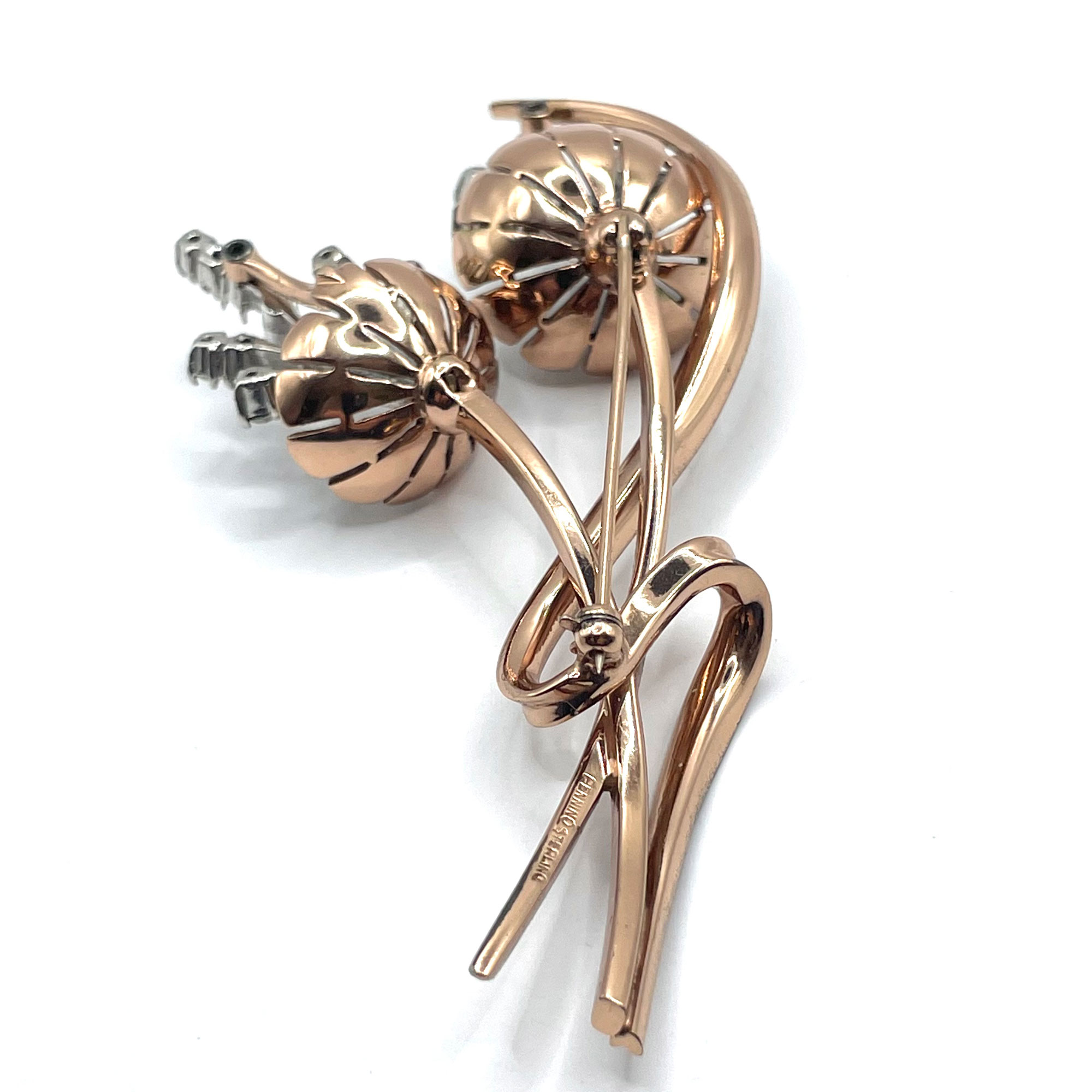 1940s Pennino brooch