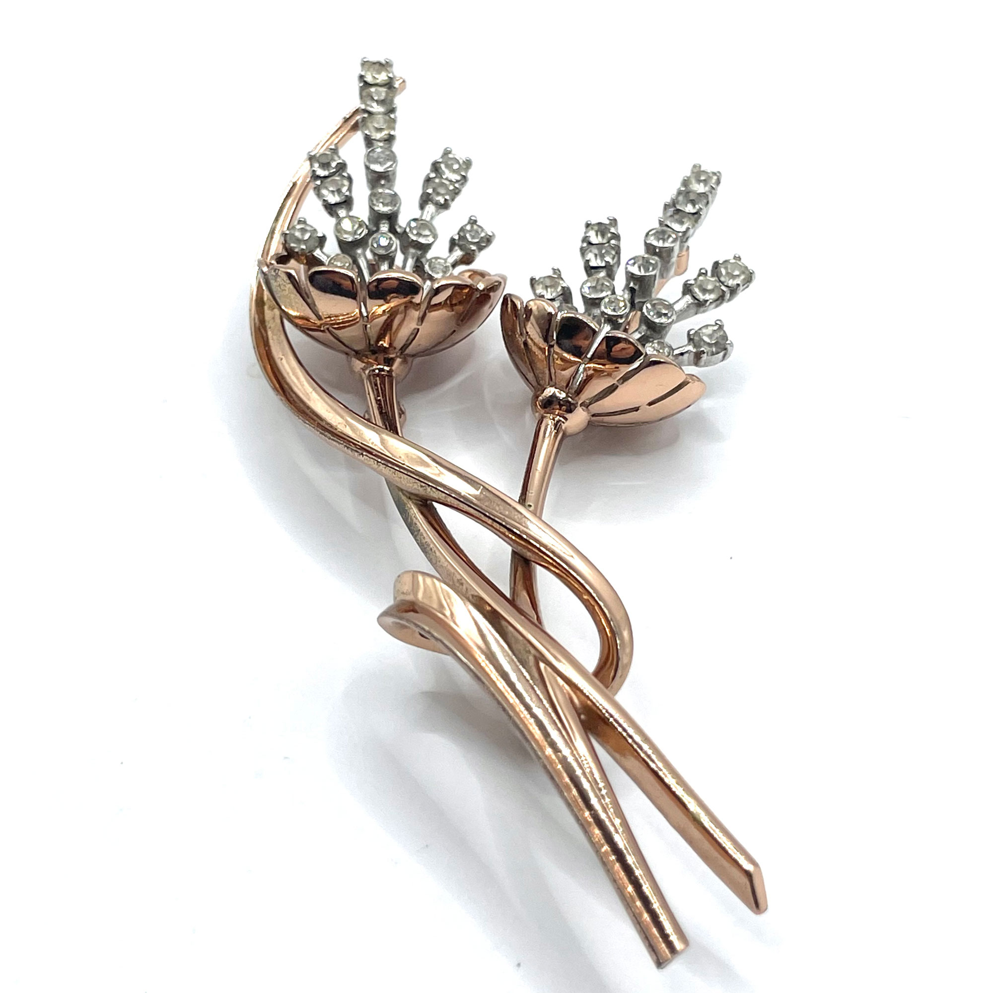 1940s Peninno sterling silver brooch