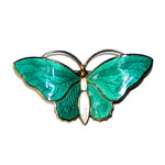 Aksel Holmsen enameled brooch