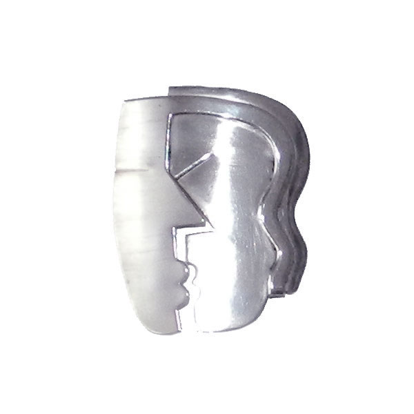 Rebajes silver kiss brooch