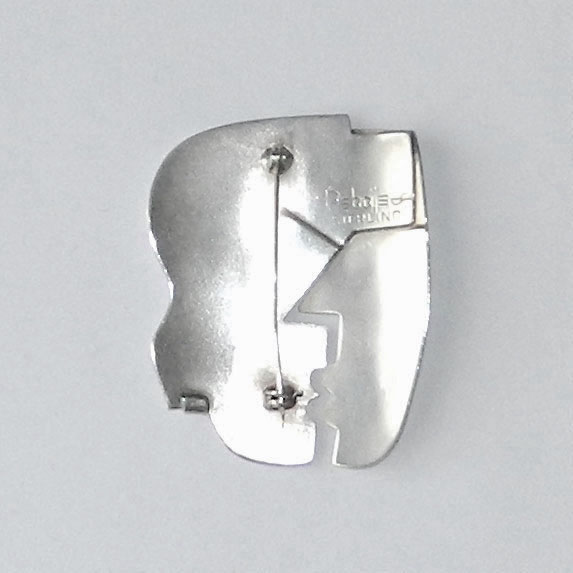 Rebajes silver kiss brooch