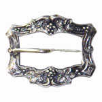 Antique belt buckle brooch