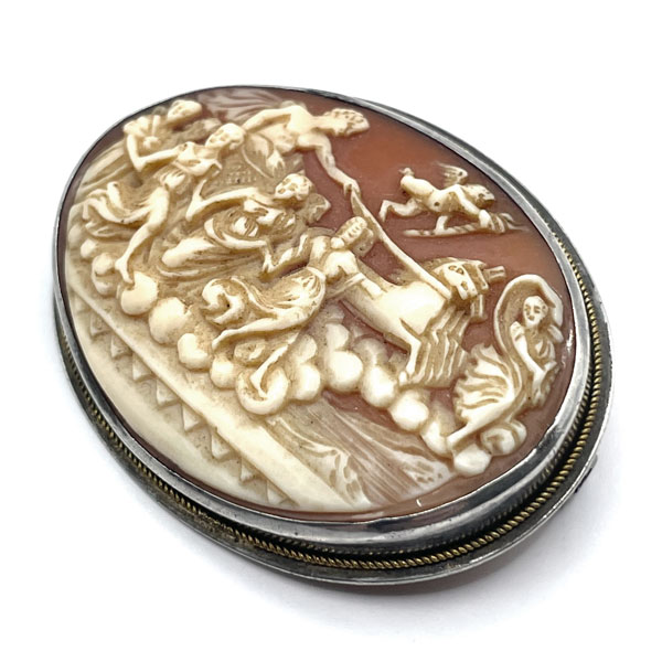 antique cameo brooch