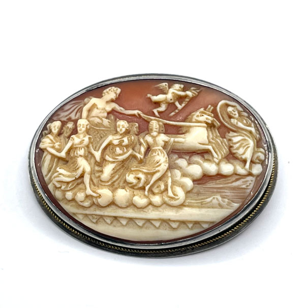 antique cameo brooch