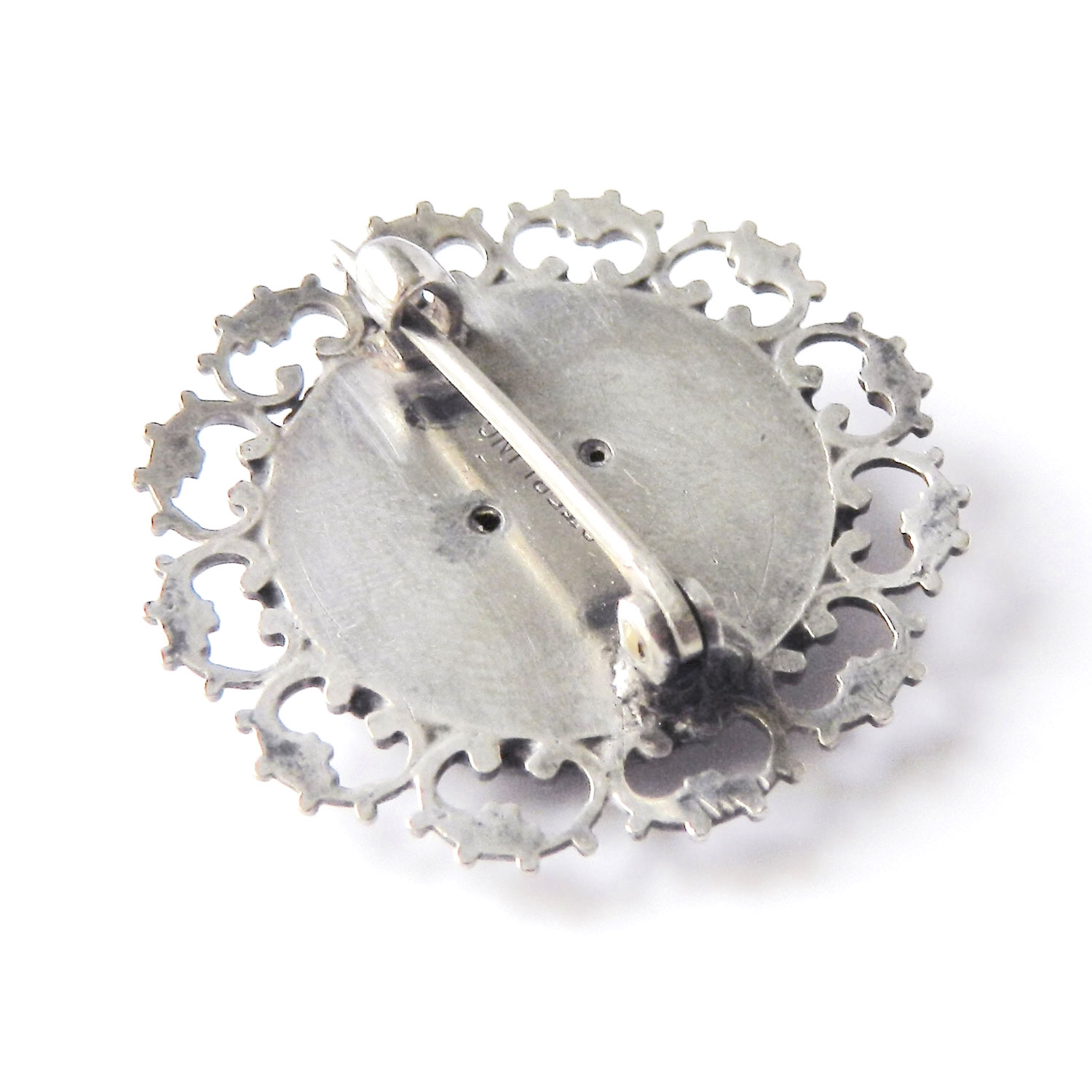 Art Nouveau sterling brooch