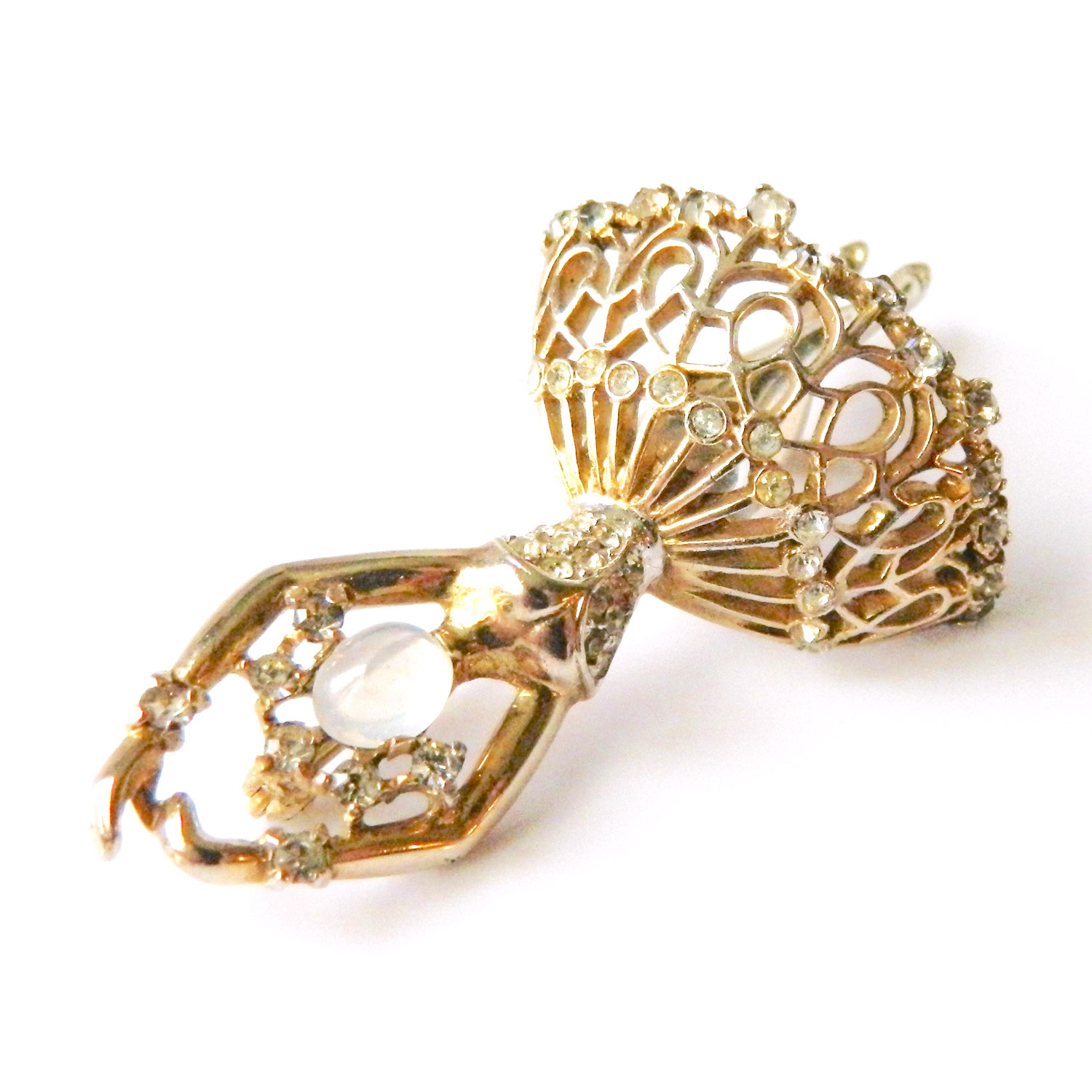 1940's Trifari ballet dancer brooch