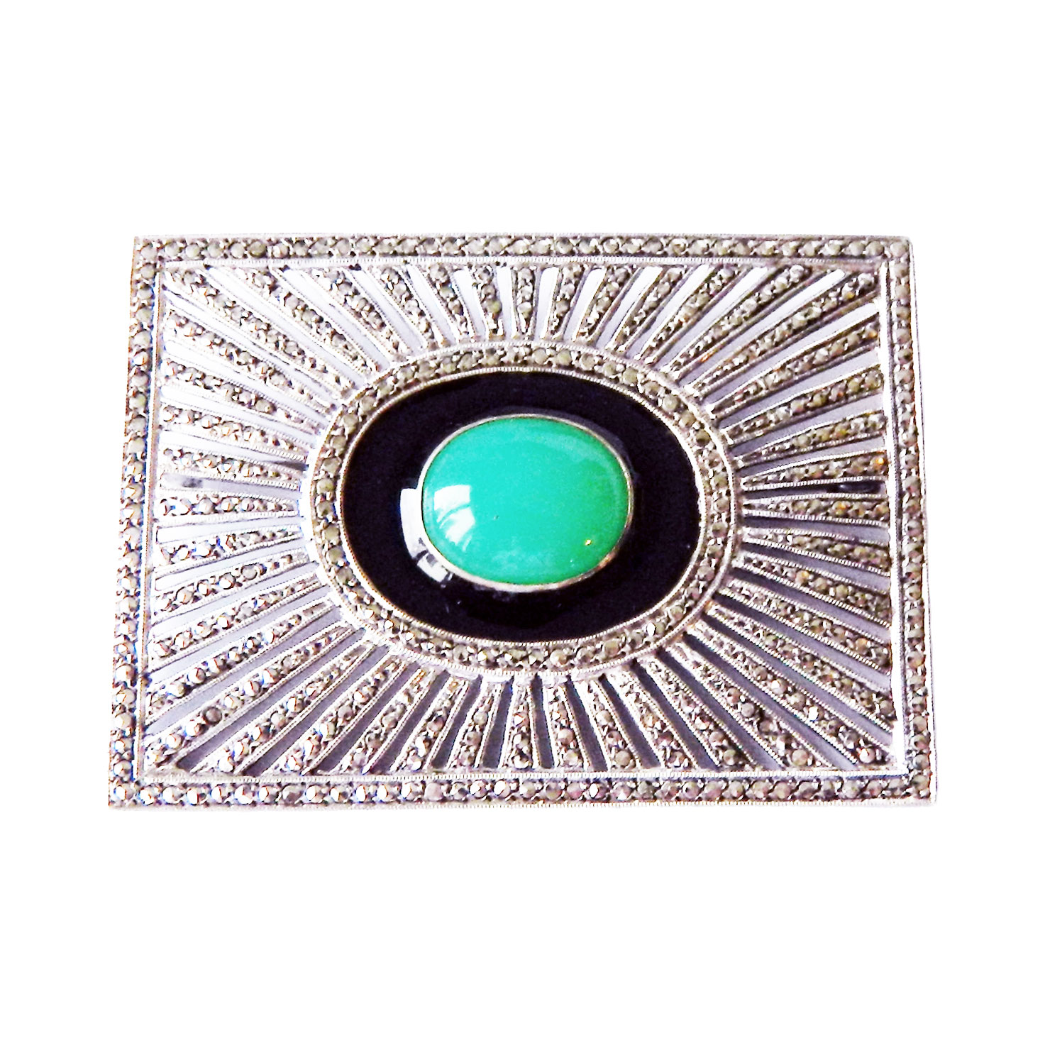 1920's Art Deco brooch