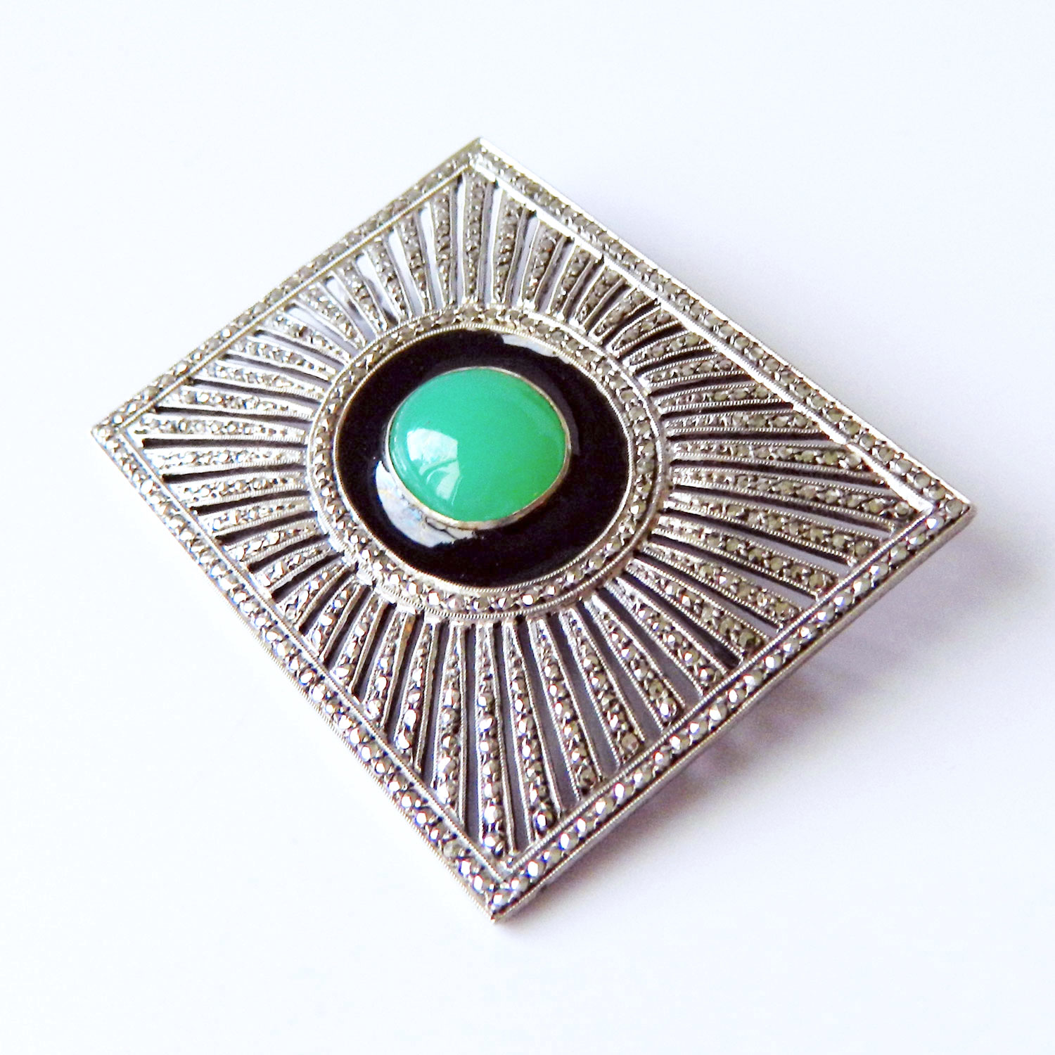 1920's Art Deco brooch