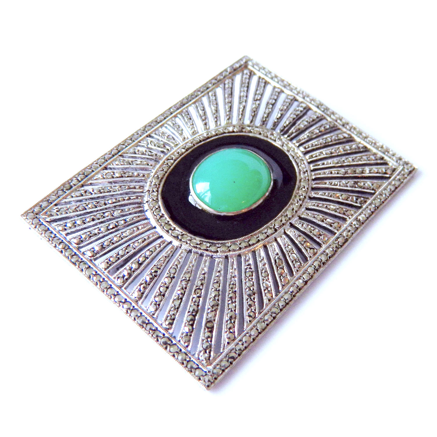 1920's Art Deco brooch