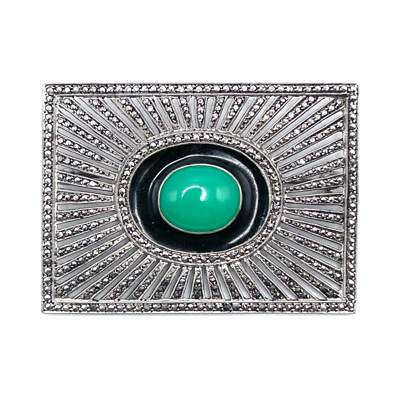 1920s Art Deco brooch