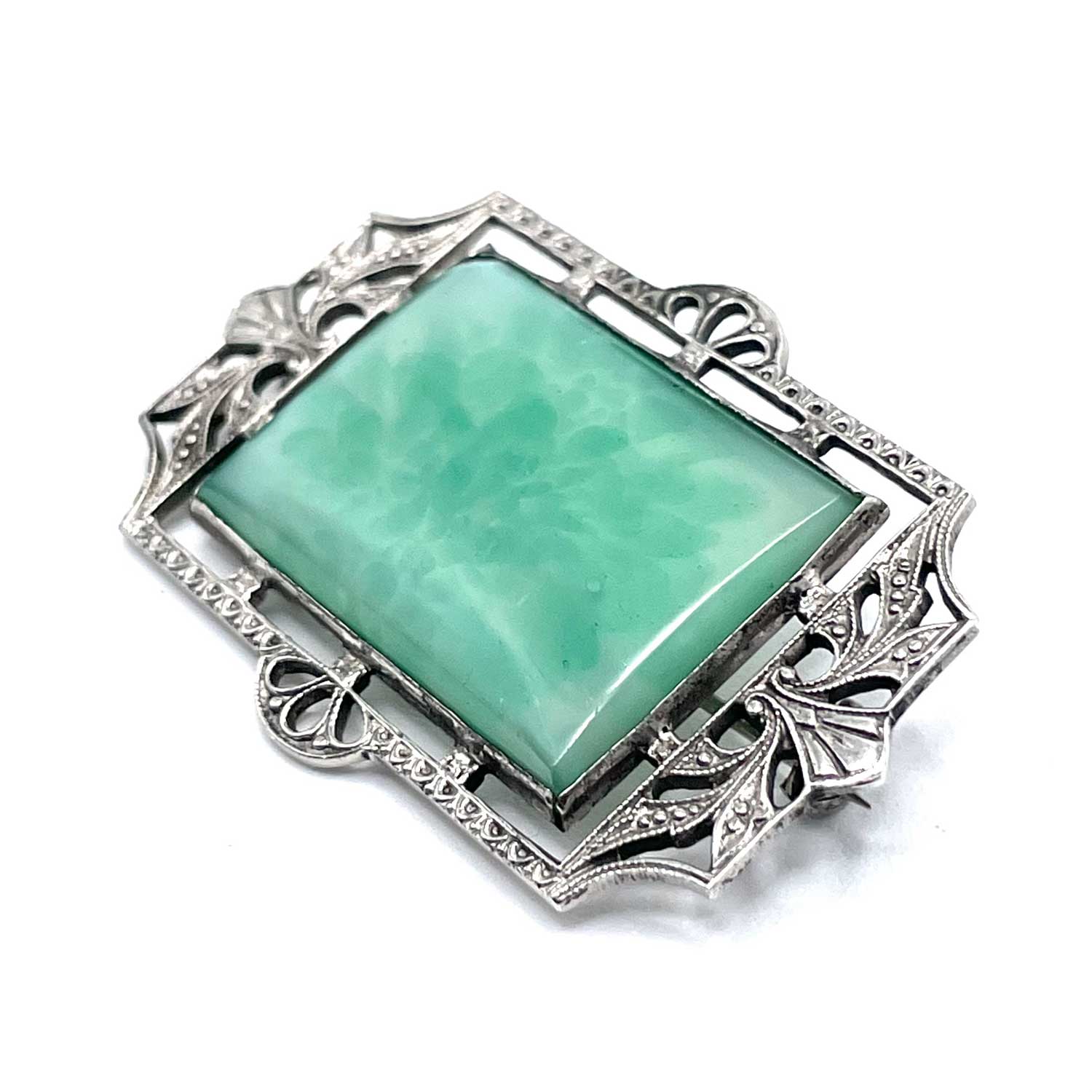 1920s Art Deco brooch