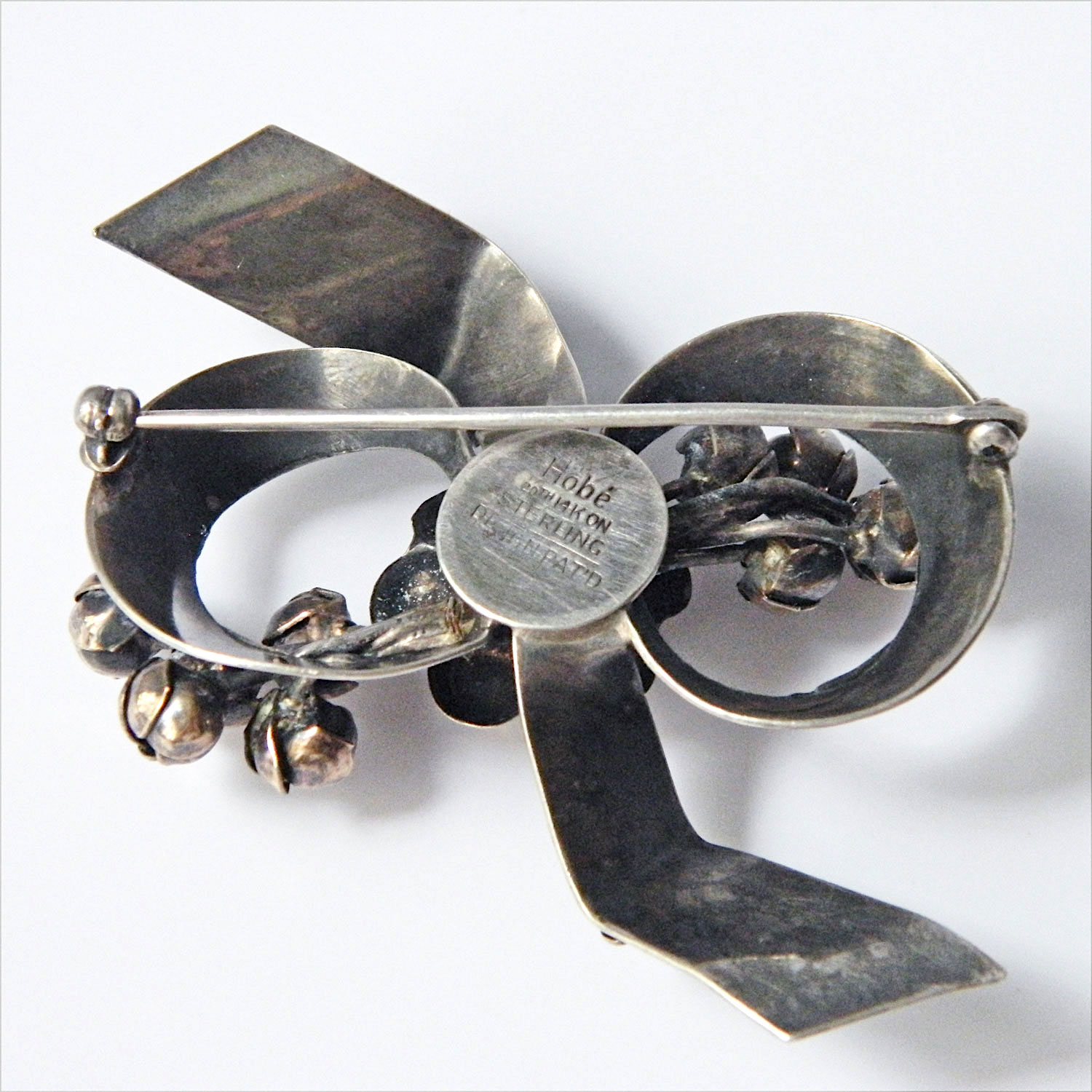 1940s Sterling Hobé Brooch