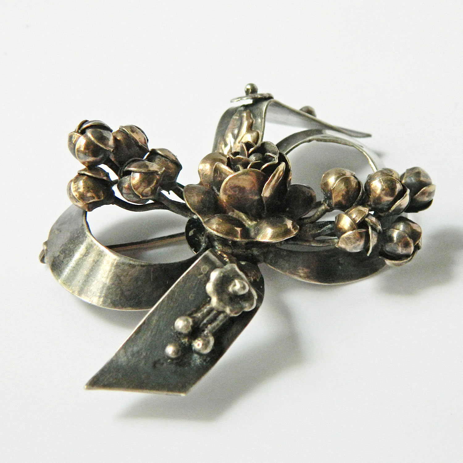 1940s Sterling Hobe Brooch
