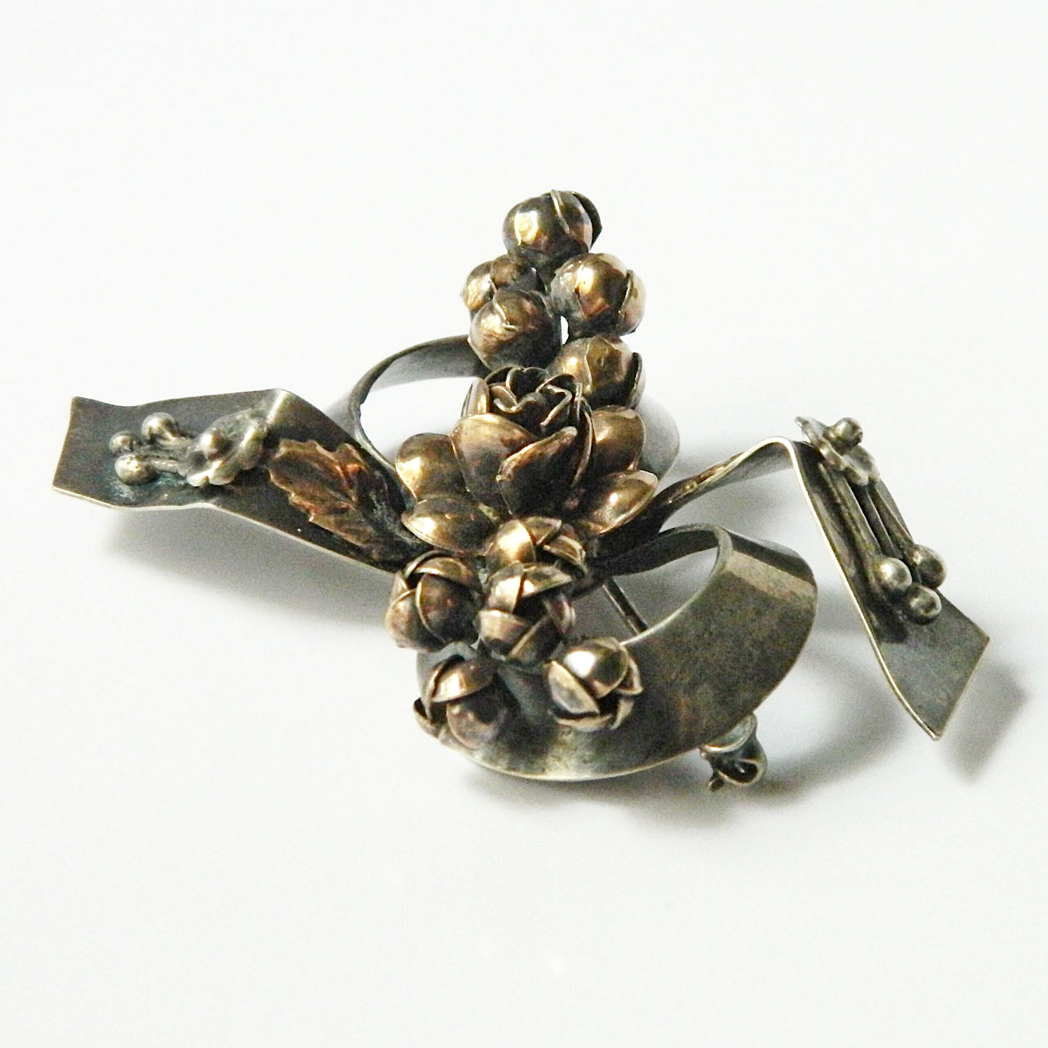 1940s Sterling Hobe Brooch