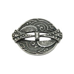 Chinese sterling dragon brooch