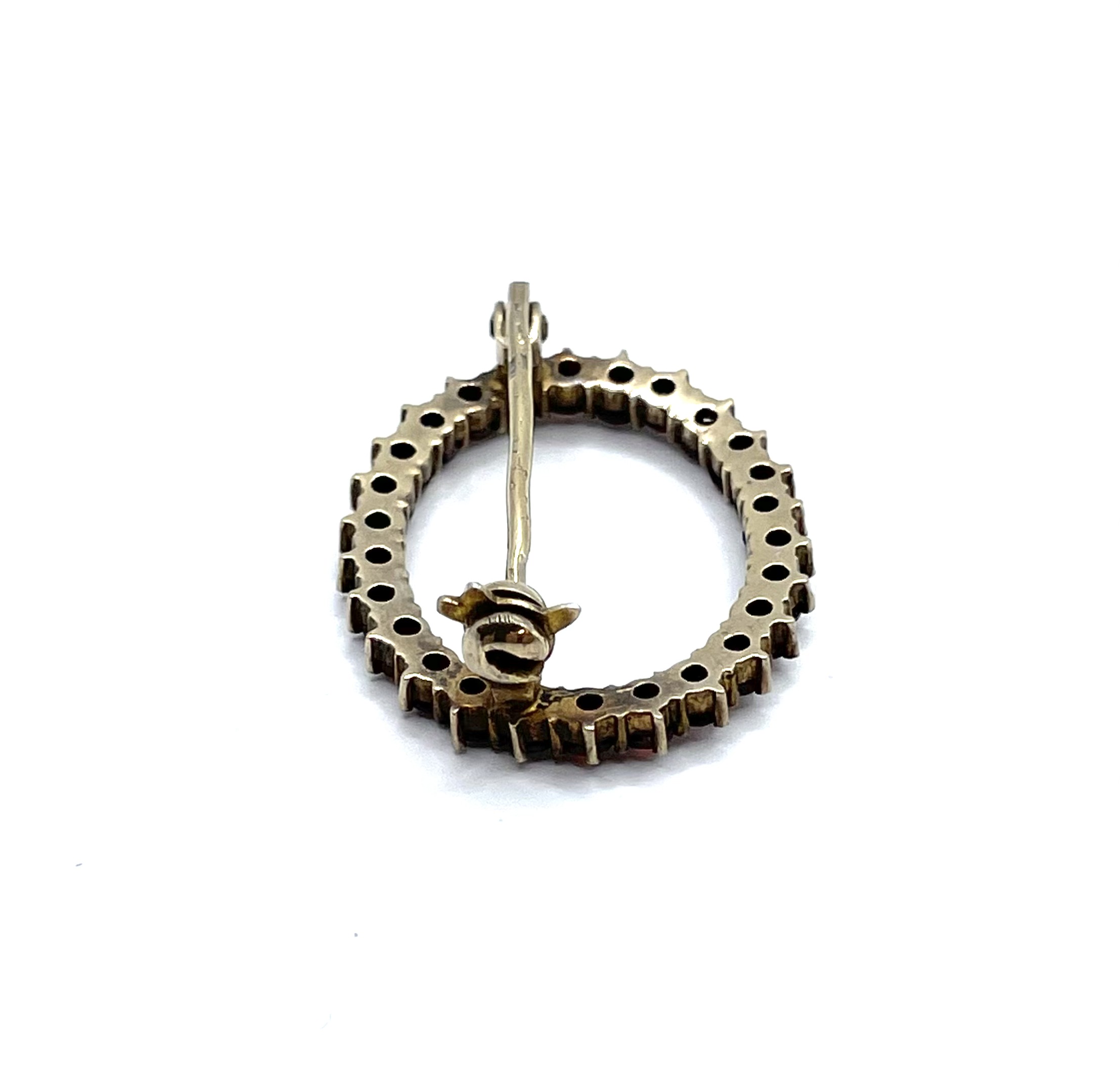 Victorian Bohemian Garnet Brooch
