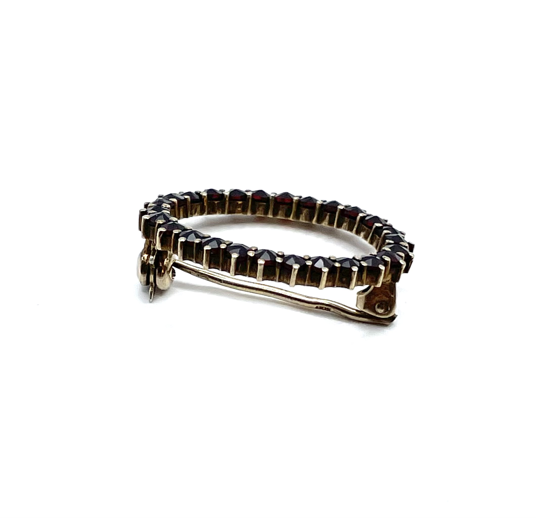 Victorian Bohemian Garnet Brooch