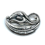 Danecraft lily flower brooch