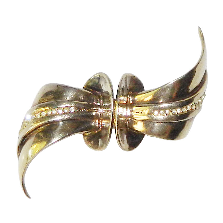 Sterling silver brooch by Jolle