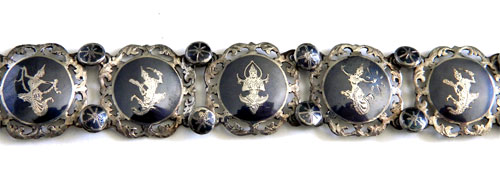 Siam silver bracelet