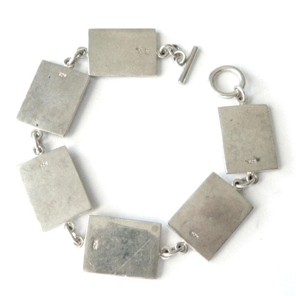 Art Deco sterling silver bracelet