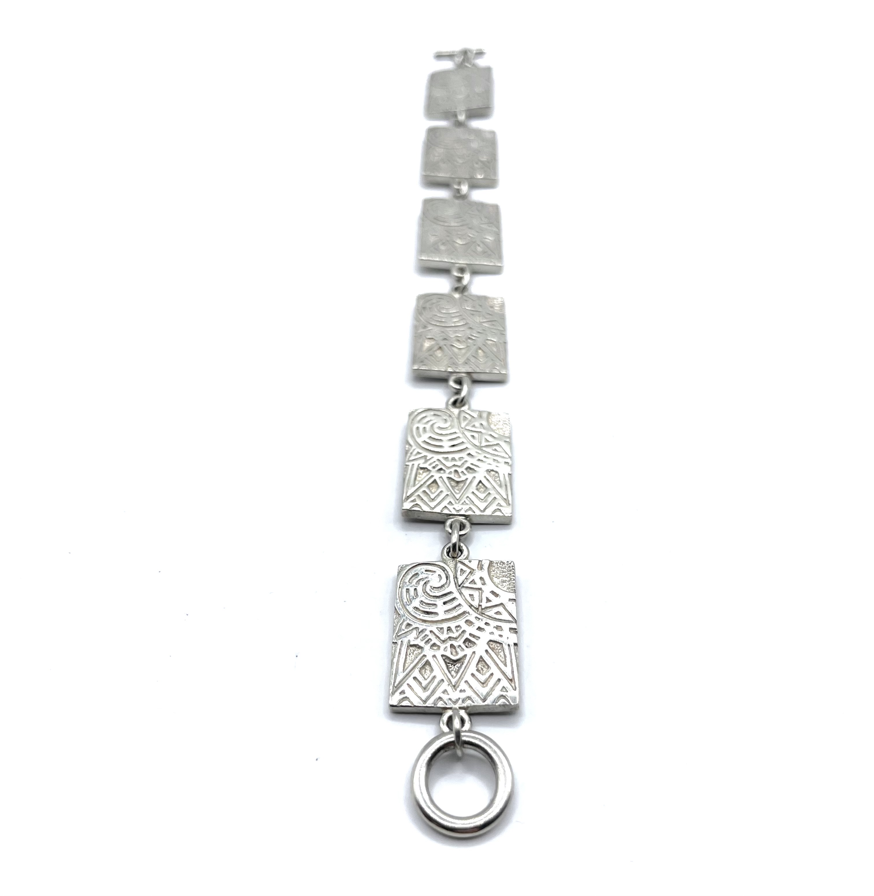 Art Deco sterling silver bracelet