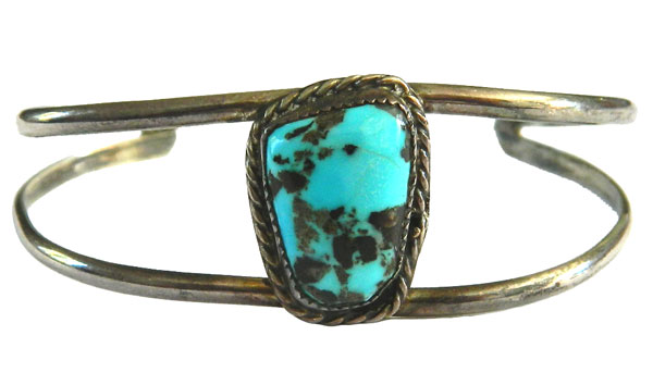 Turquoise cuff bracelet