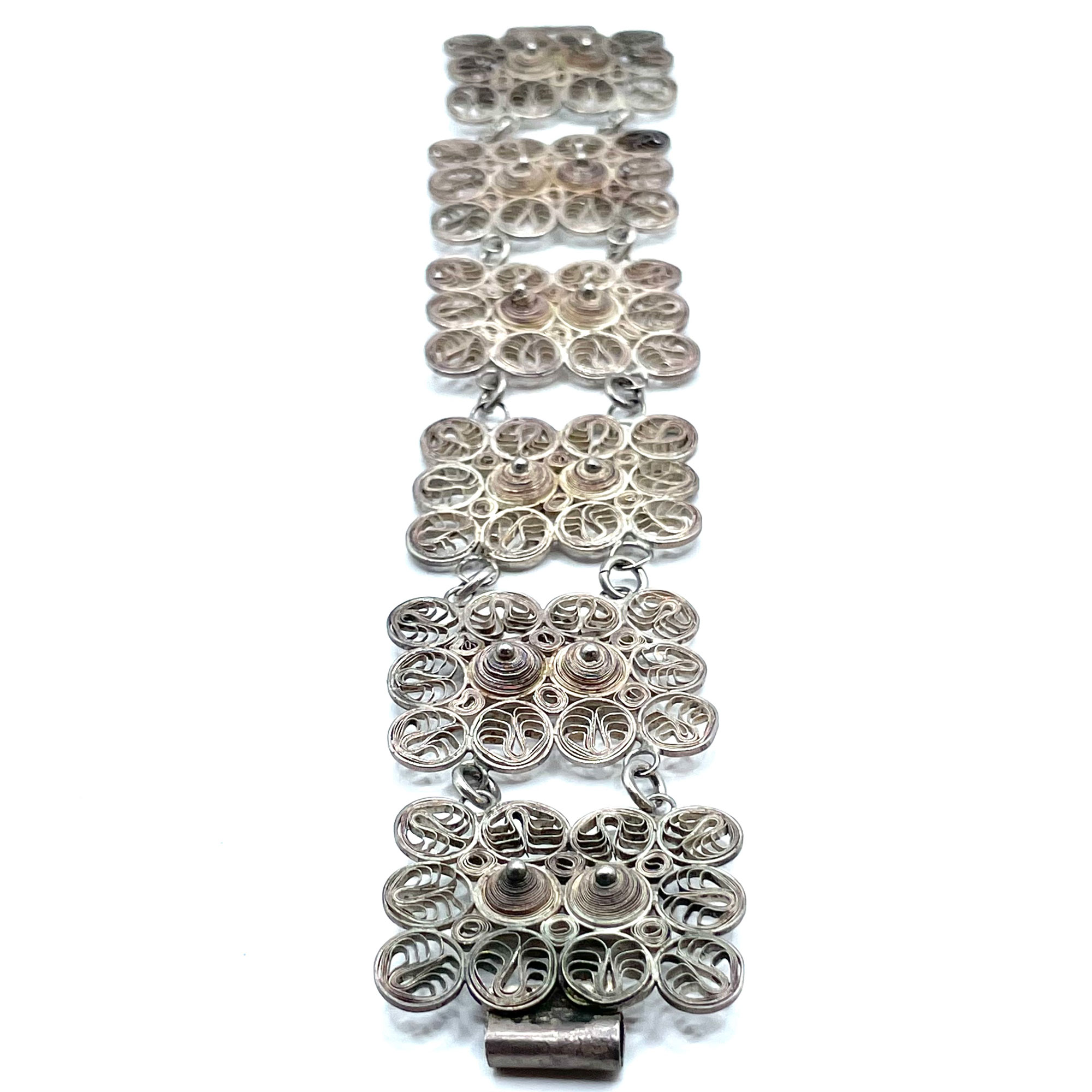silver wire bracelet