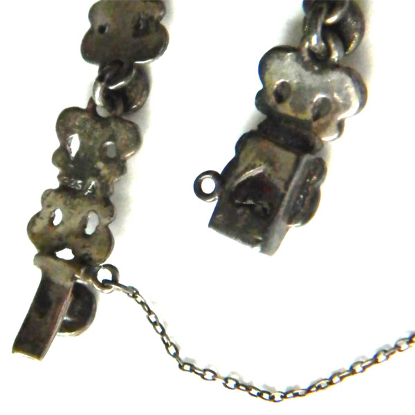sterling marcasite bracelet