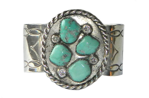 Turquoise cuff bracelet