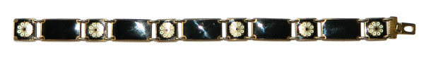 David Andersen enameled silver bracelet