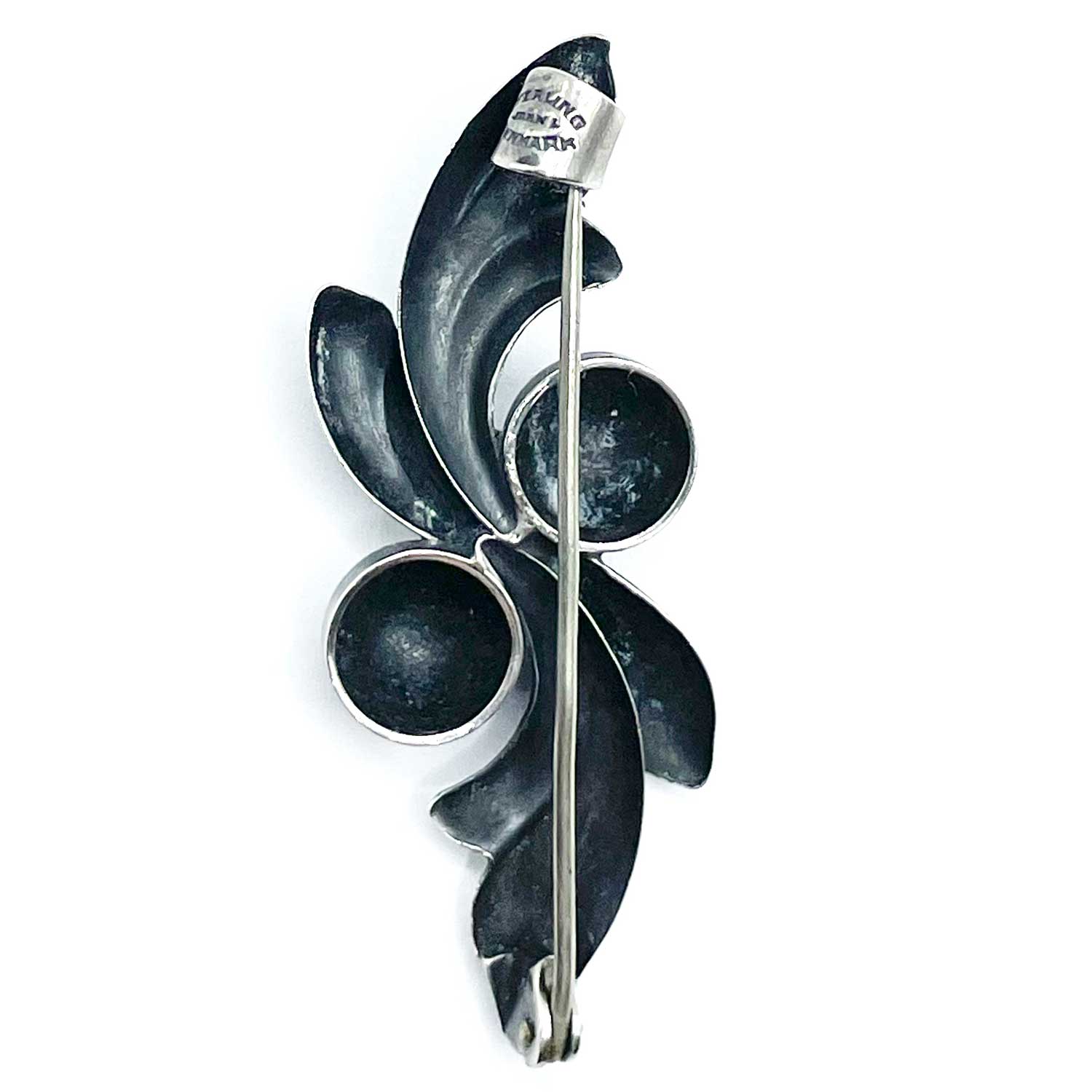 Danish silver brooch