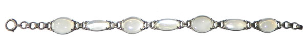 Art Deco moonstone bracelet