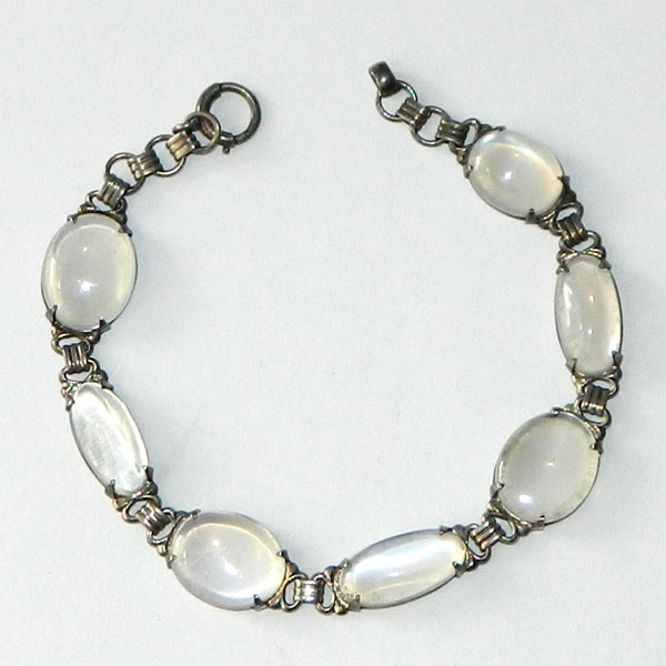 Art Deco moonstone bracelet