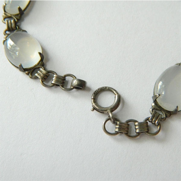 Art Deco moonstone bracelet